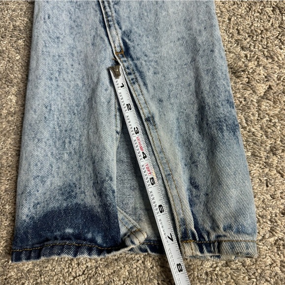 Tiger Mist Adelpha high waist acid wash jeans XXS 24” flare 90’s Y2K high rise - Picture 13 of 13